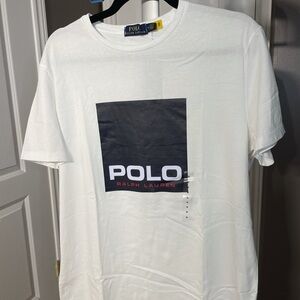 MEN’S Polo  Ralph Lauren White Tee